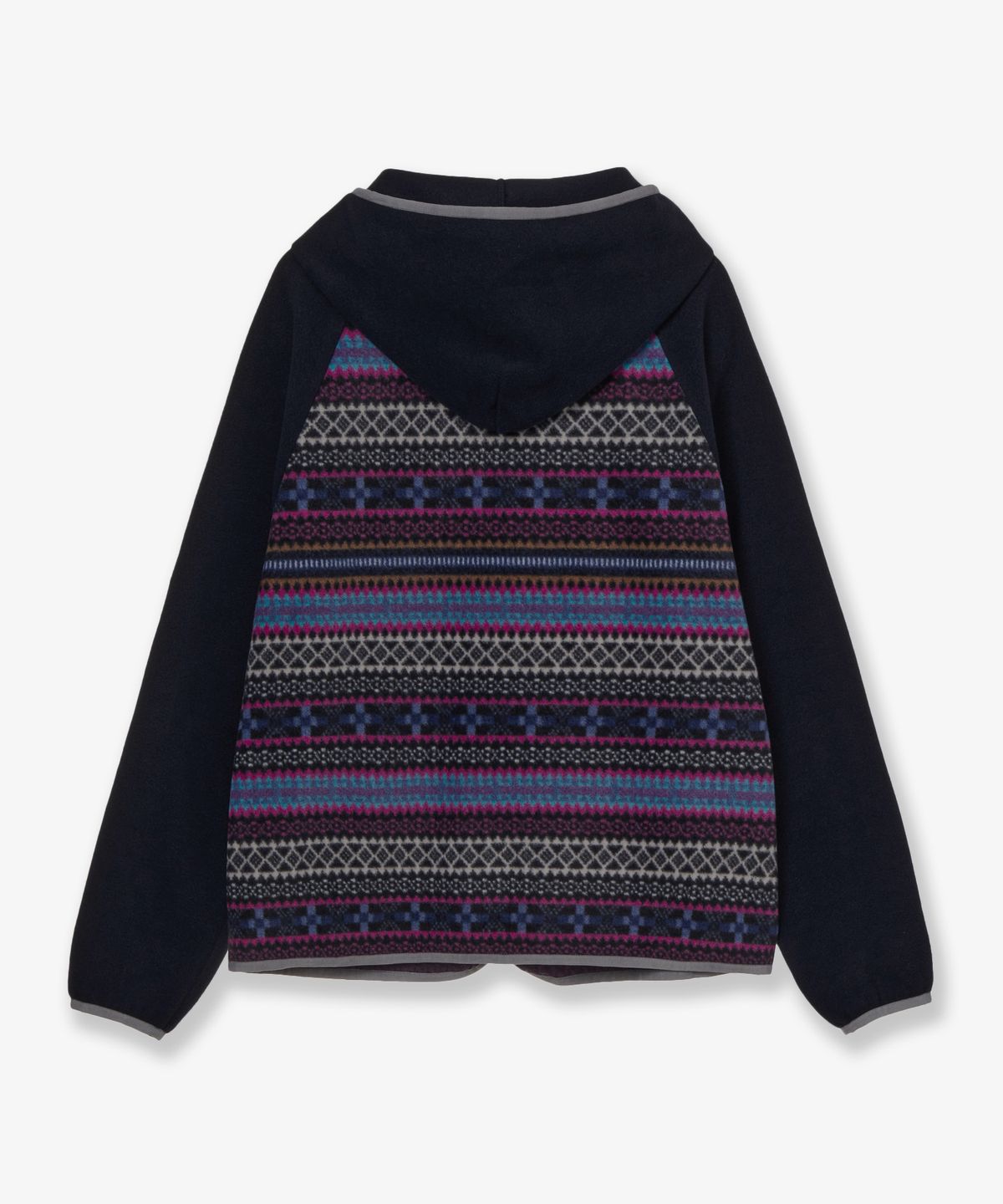 에이이에이이(AEAE) SOFT FLEECE ZIP UP HOODIE [NAVY]