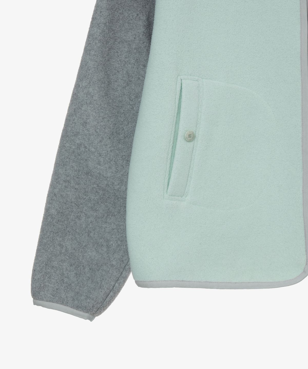 에이이에이이(AEAE) SOFT FLEECE ZIP UP HOODIE [MINT]