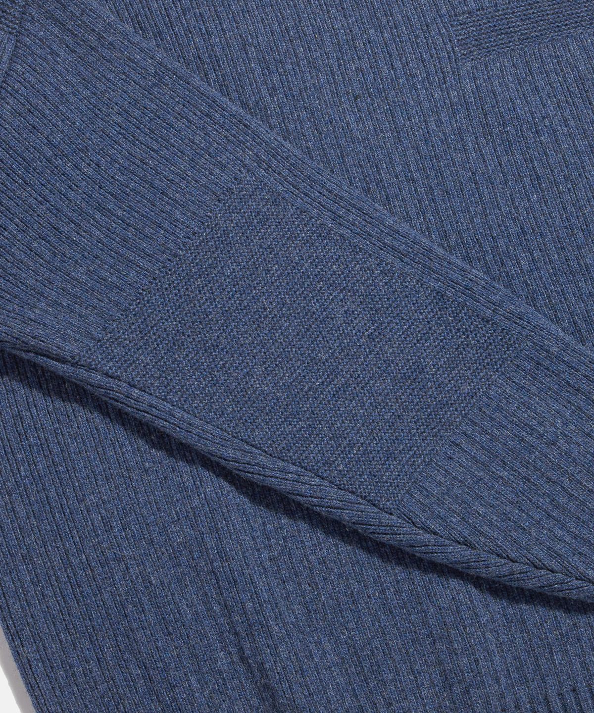에스피오나지(ESPIONAGE) Commando Knit Sweater Denim Blue