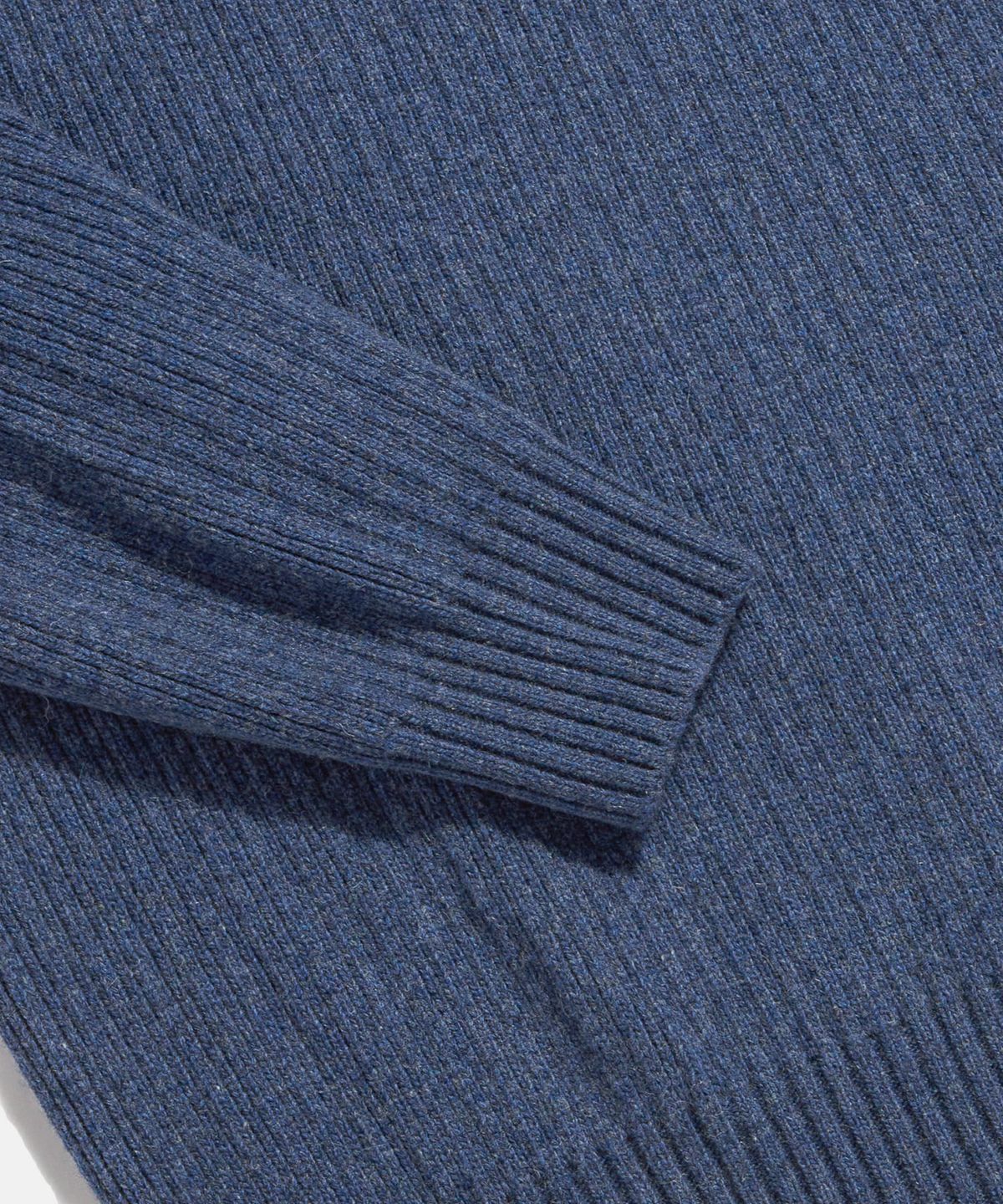 에스피오나지(ESPIONAGE) Commando Knit Sweater Denim Blue