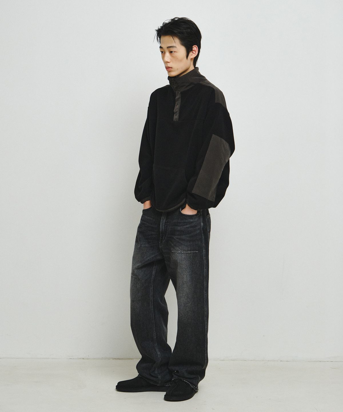 엔도어(ENDOOR) Drift Fleece Pullover (Black)