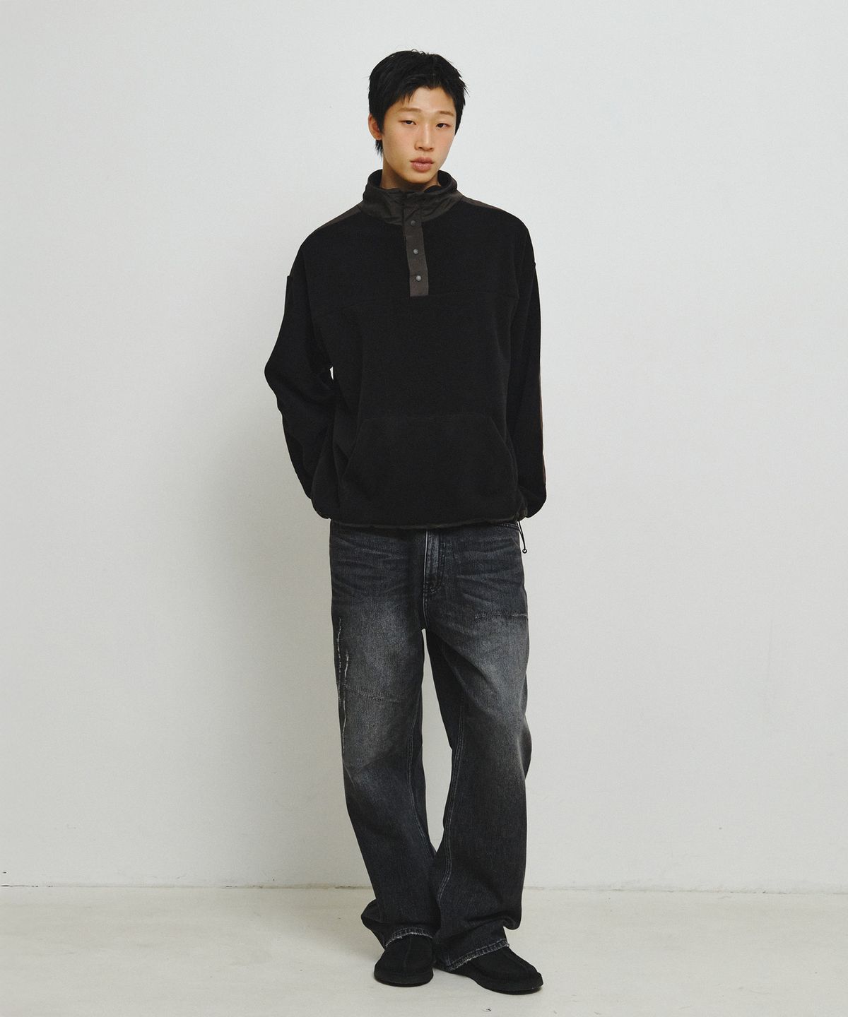 엔도어(ENDOOR) Drift Fleece Pullover (Black)