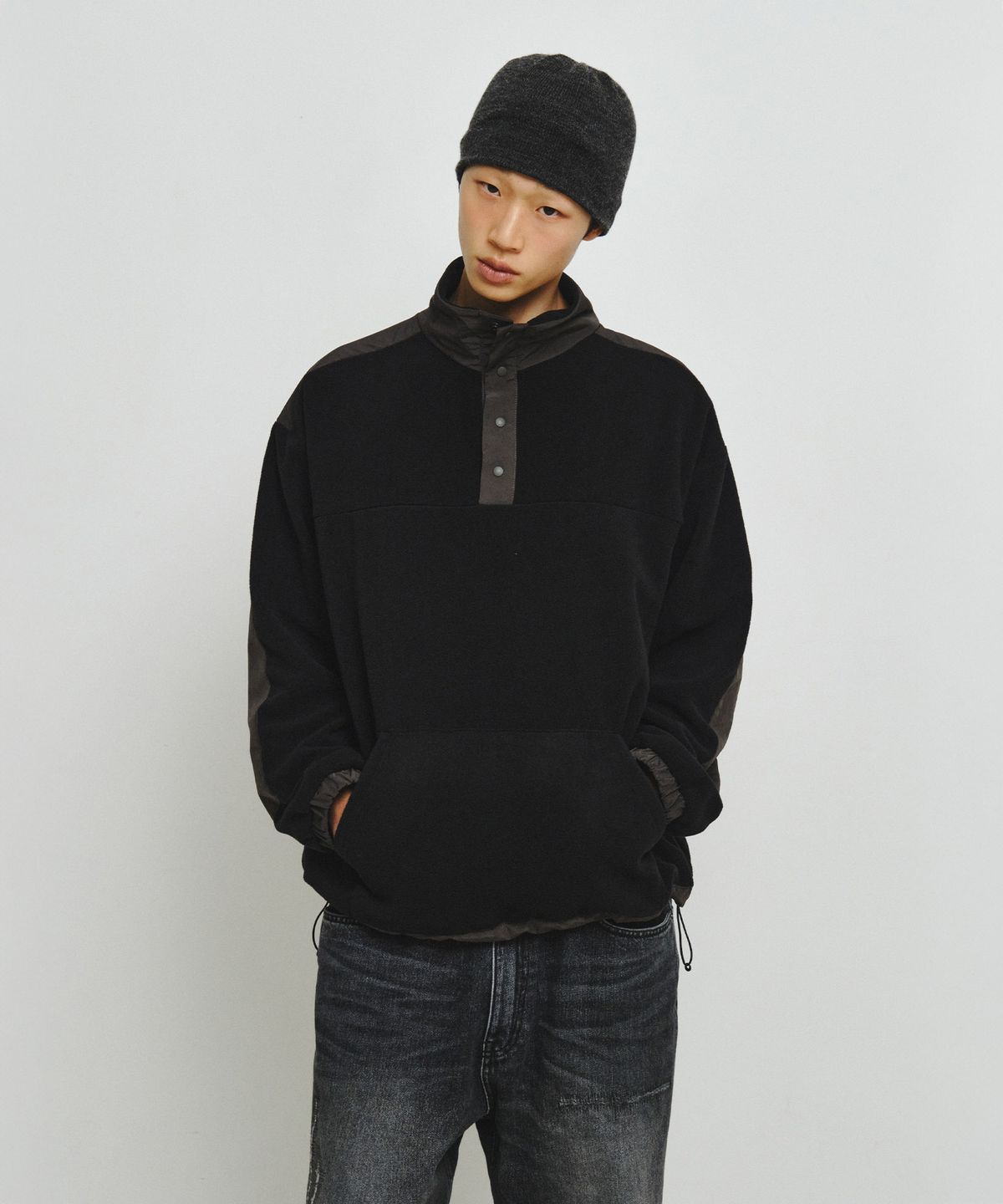엔도어(ENDOOR) Drift Fleece Pullover (Black)