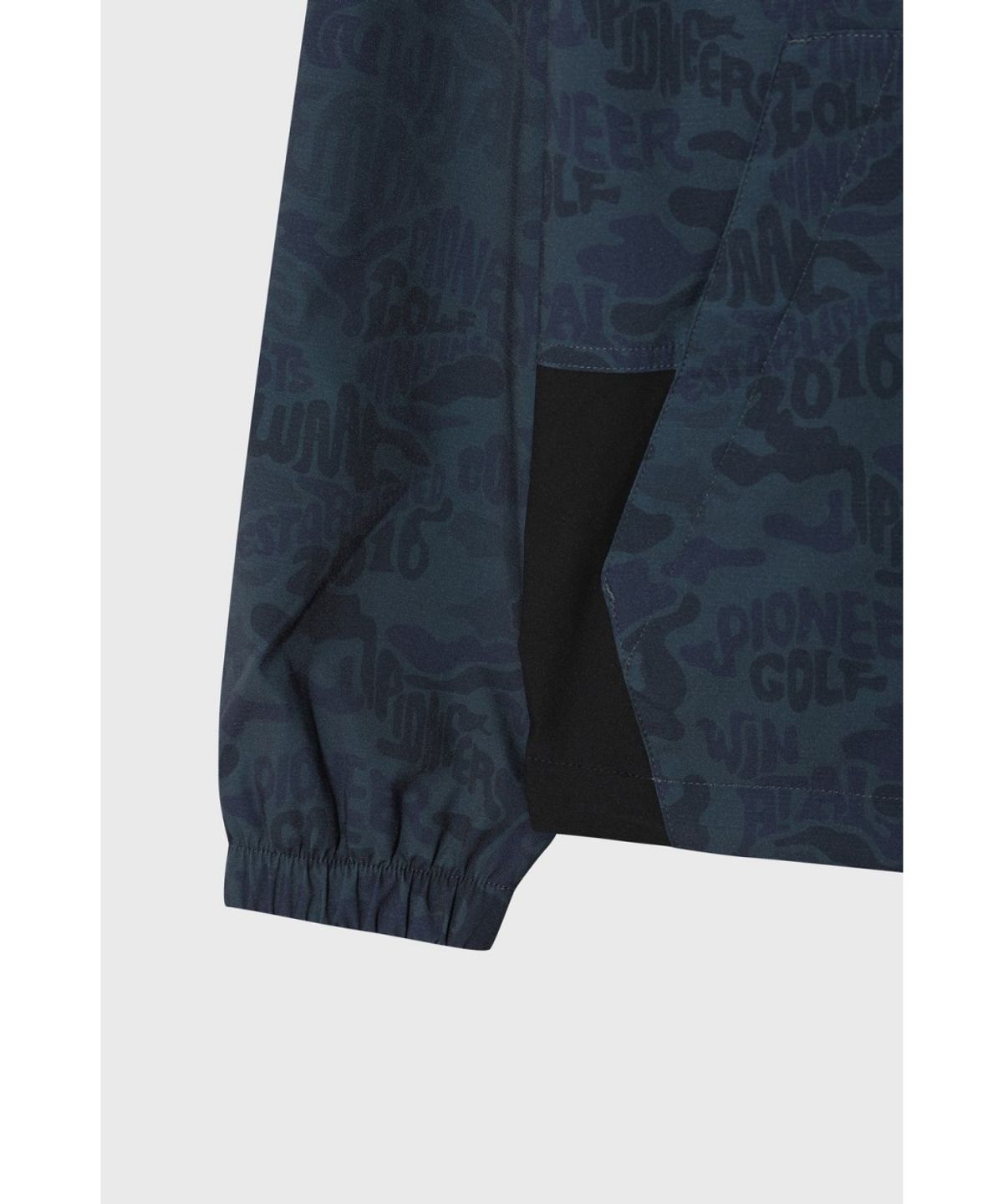 왁(WAAC) Men Patterned Hoodie Windbreaker WMUAA26602NYX