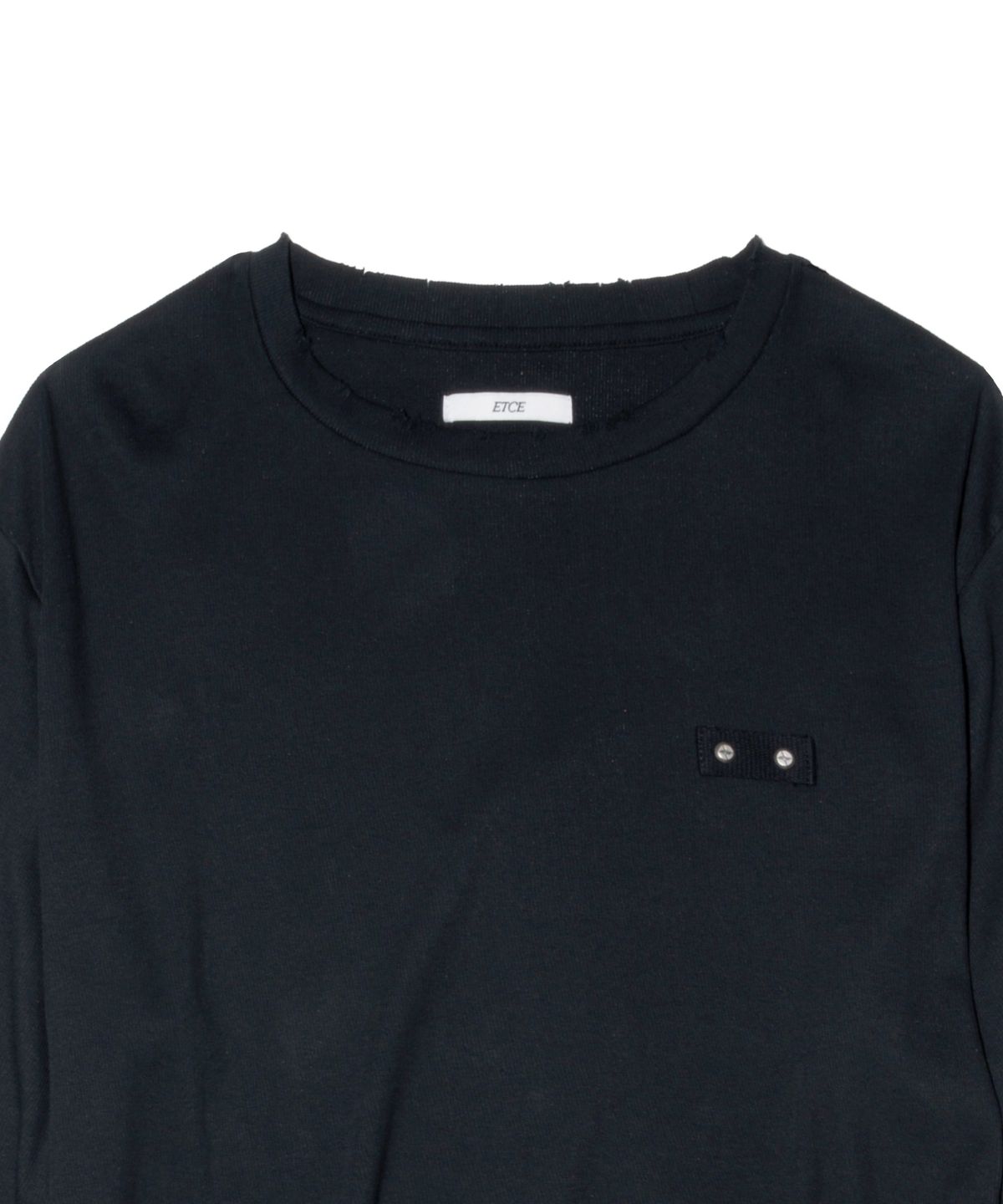 이티씨이(ETCE) Destroyed Rivet L/S Tee