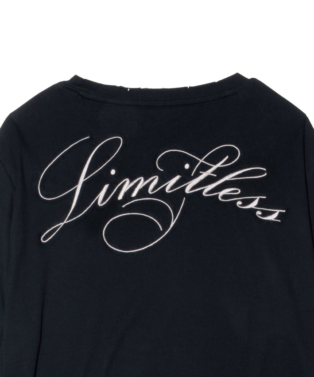 이티씨이(ETCE) Destroyed Rivet L/S Tee