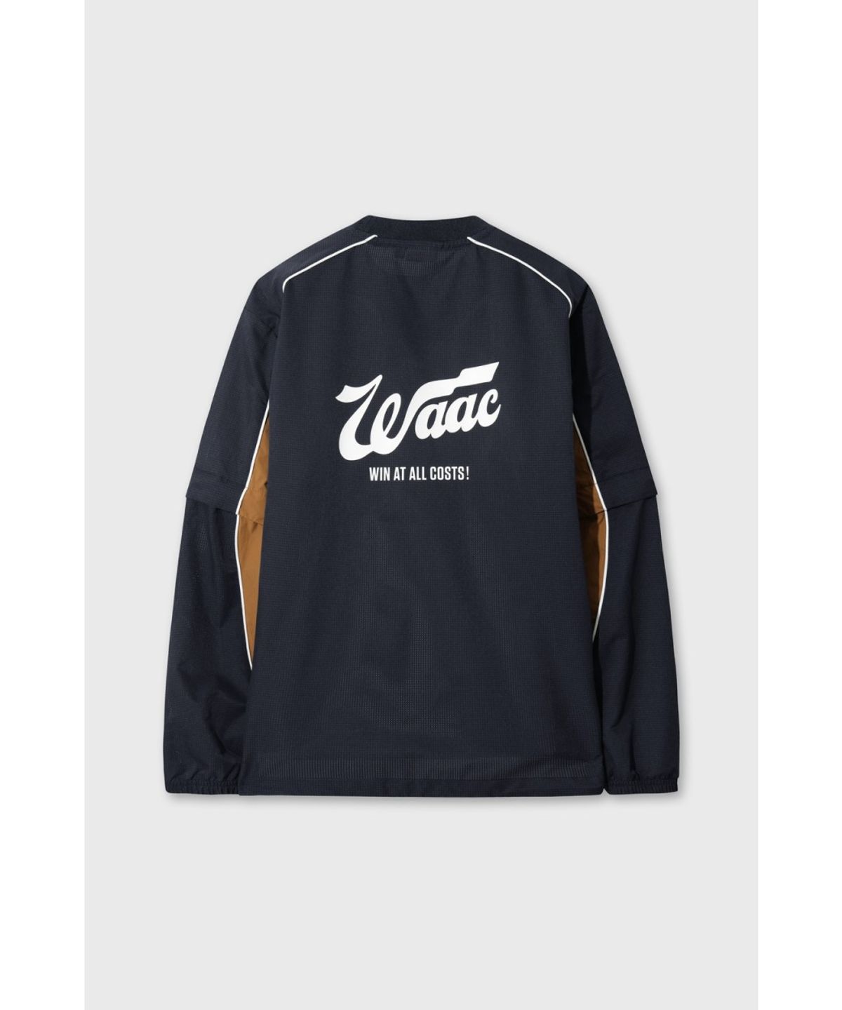왁(WAAC) Men Sleeves Detachable Pull Over WMUAA26601NYX