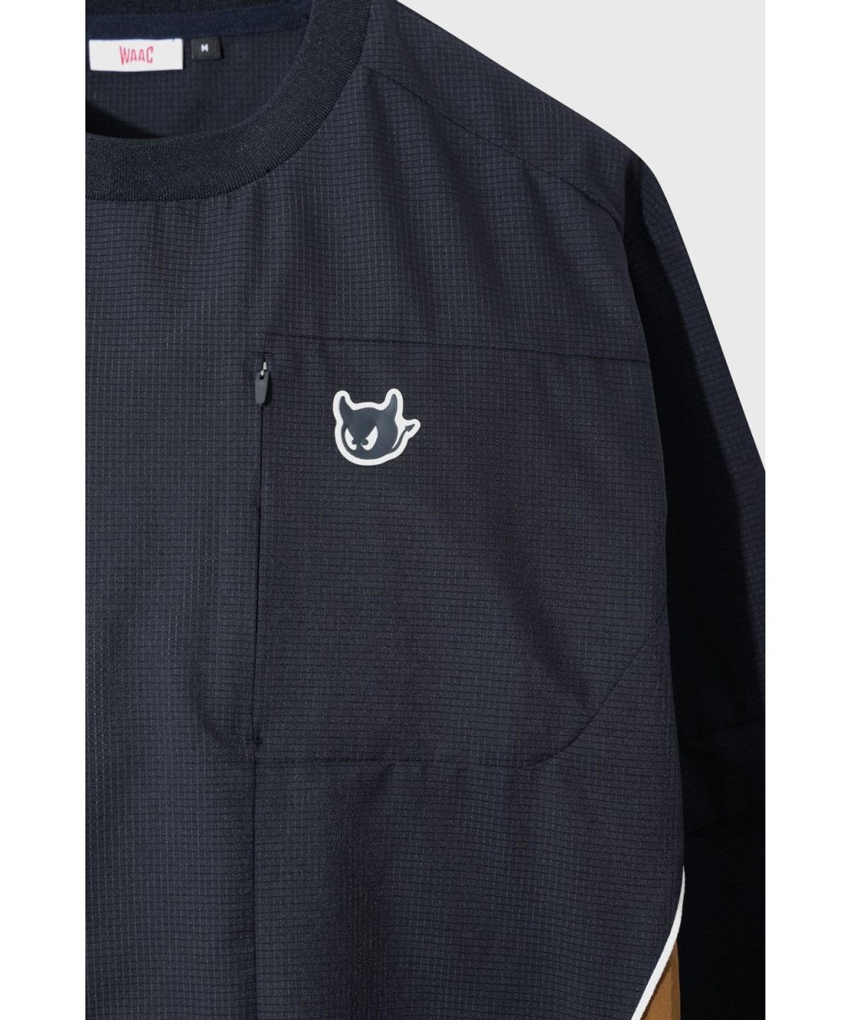 왁(WAAC) Men Sleeves Detachable Pull Over WMUAA26601NYX