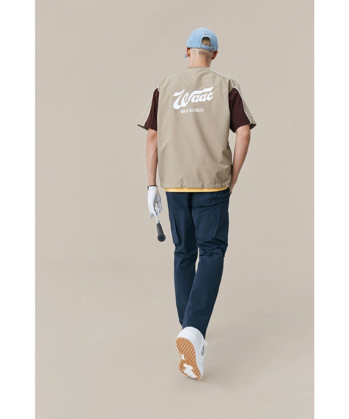 왁(WAAC) Men Sleeves Detachable Pull Over WMUAA26601BEX