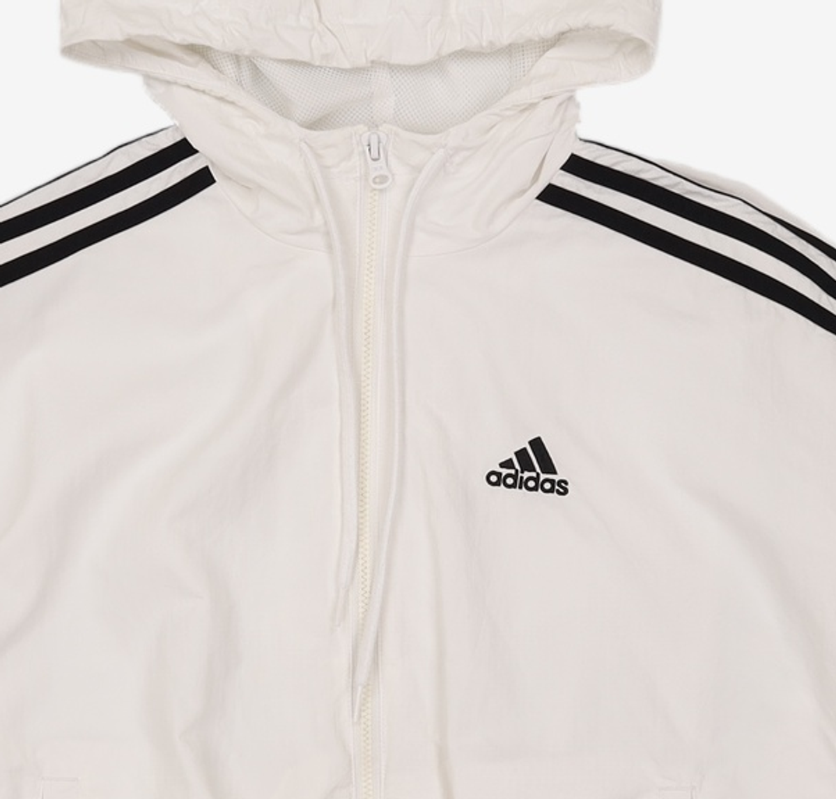 아디다스(ADIDAS) 3S 우븐 윈드 브레이커 - 화이트 / IC0560 XS