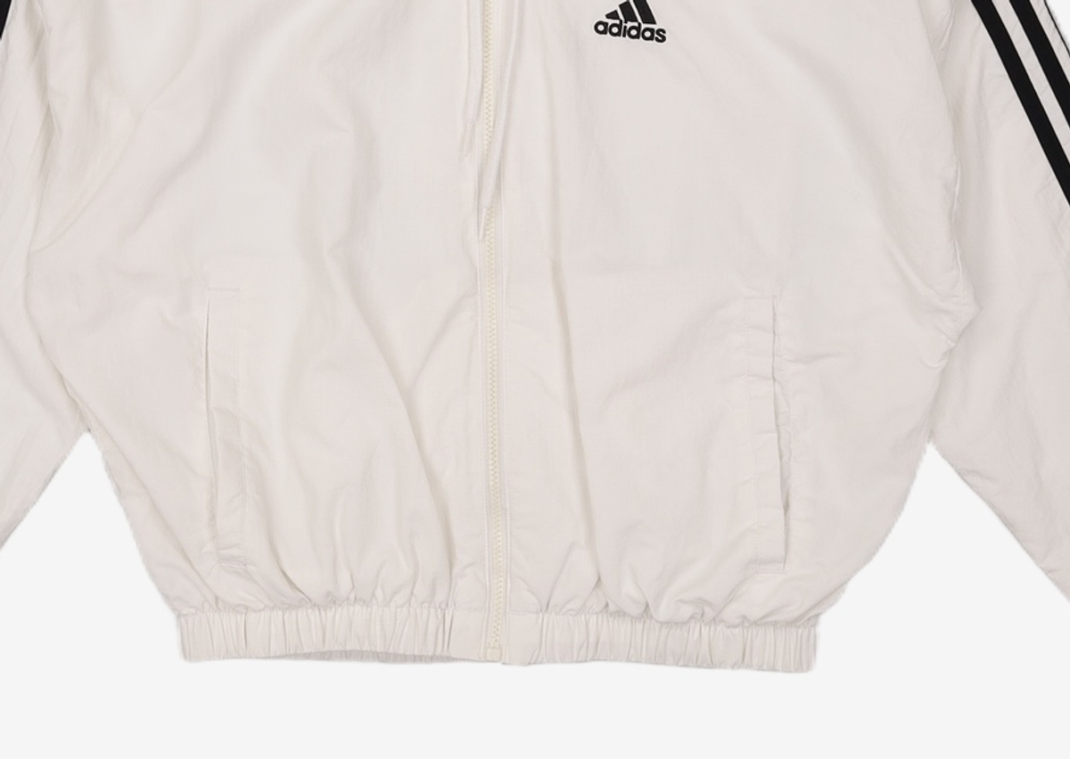 아디다스(ADIDAS) 3S 우븐 윈드 브레이커 - 화이트 / IC0560 XS