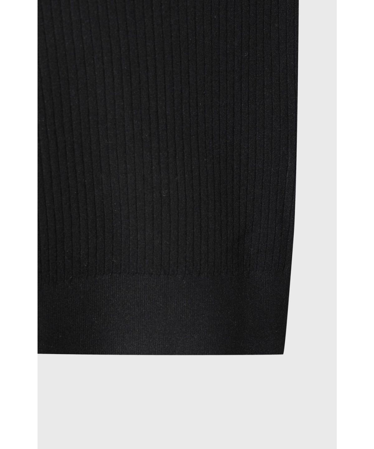왁(WAAC) Women Faux Layered Knit Vest WWWAA26612BKX