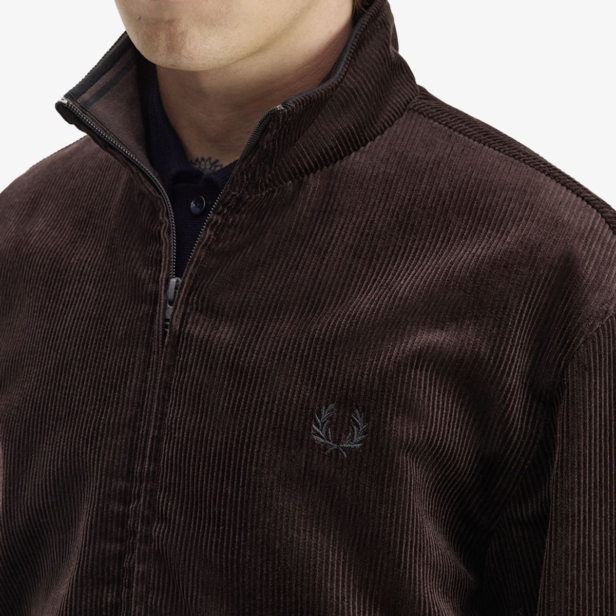 프레드페리(FRED PERRY) [Sharp] 코듀로이 브렌댐 재킷 - 리치브라운 AFPM2G38546-33C