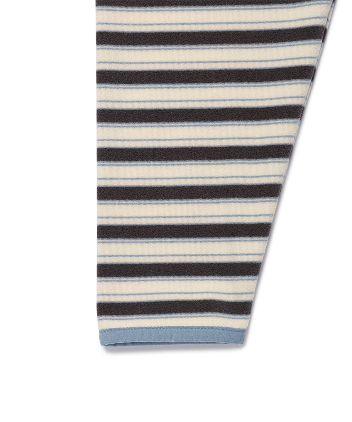 카비시(CAVISH) MULTI STRIPED FLEECE ZIP UP HOODIE GREY(CV2GFFM482A)