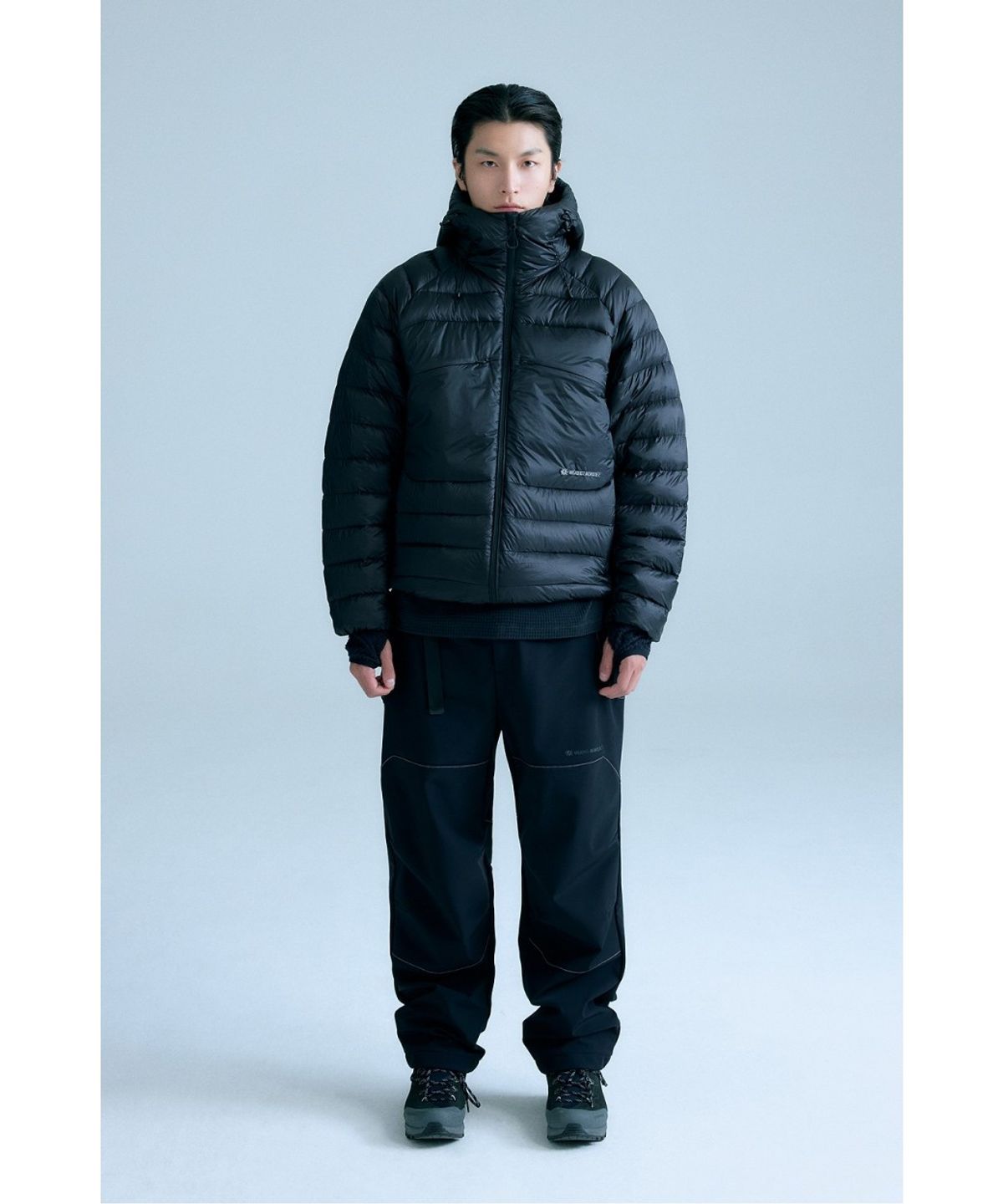 코오롱스포츠(KOLON SPORT) WM 미드레이어 구스다운 재킷 8UJDA26301BLK