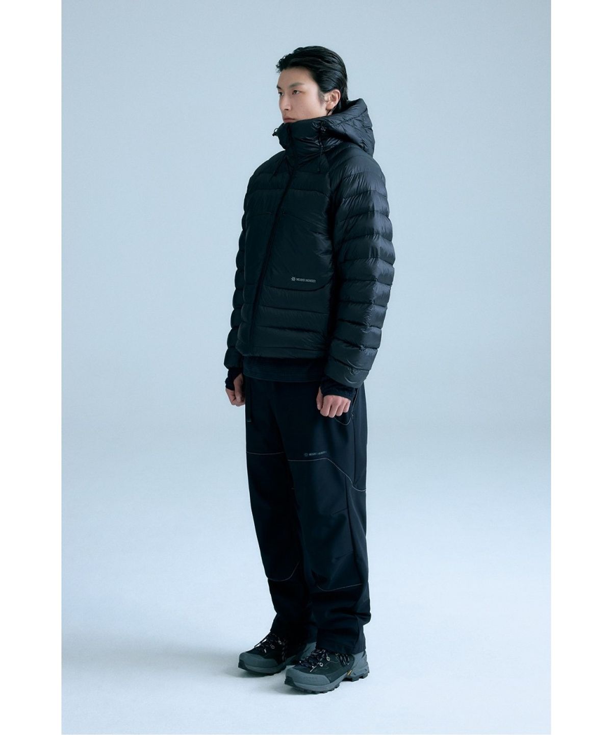 코오롱스포츠(KOLON SPORT) WM 미드레이어 구스다운 재킷 8UJDA26301BLK