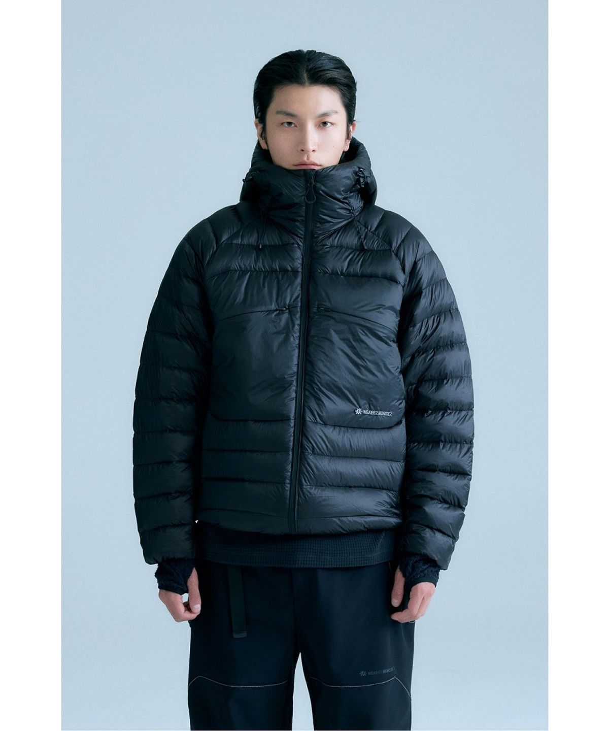 코오롱스포츠(KOLON SPORT) WM 미드레이어 구스다운 재킷 8UJDA26301BLK