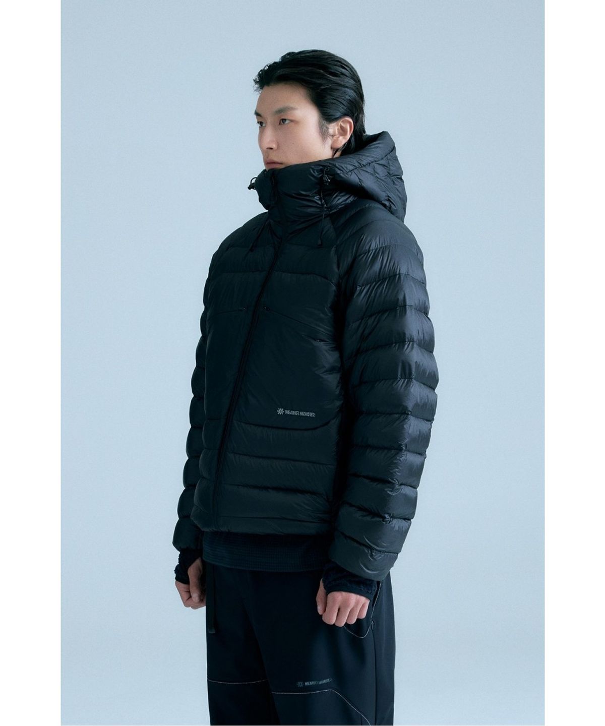 코오롱스포츠(KOLON SPORT) WM 미드레이어 구스다운 재킷 8UJDA26301BLK