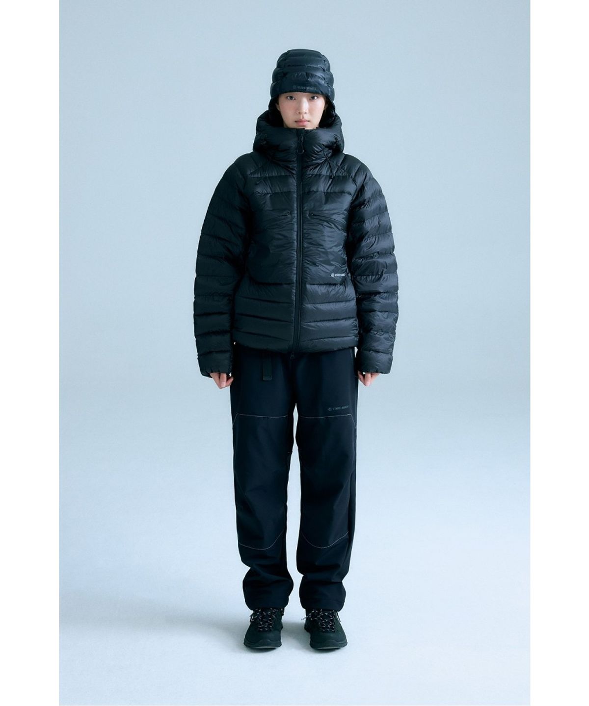 코오롱스포츠(KOLON SPORT) WM 미드레이어 구스다운 재킷 8UJDA26301BLK