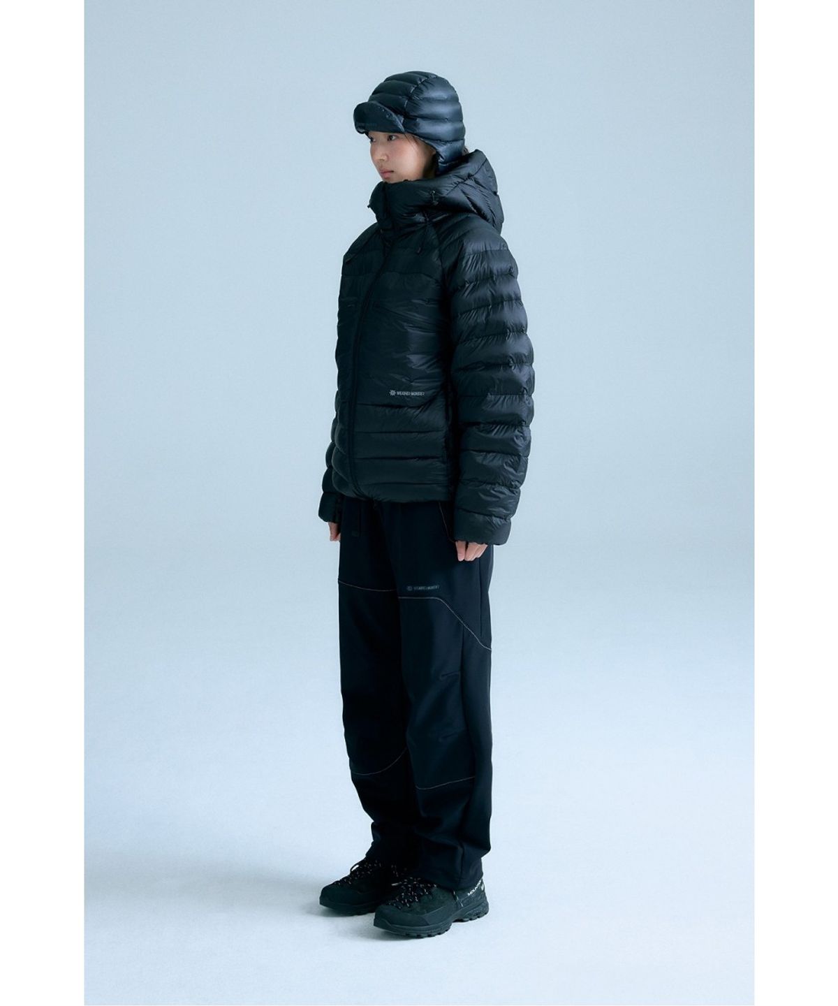 코오롱스포츠(KOLON SPORT) WM 미드레이어 구스다운 재킷 8UJDA26301BLK