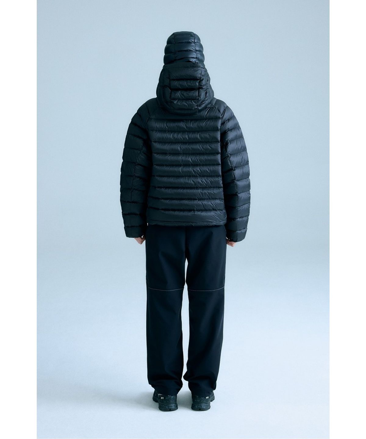 코오롱스포츠(KOLON SPORT) WM 미드레이어 구스다운 재킷 8UJDA26301BLK