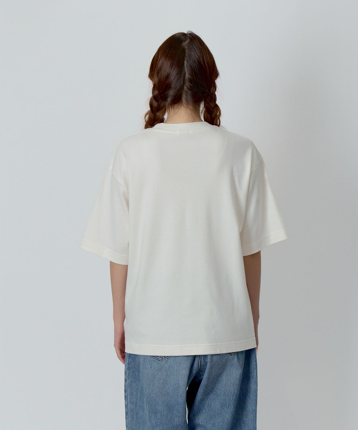 안아(AN-A) italian cotton relaxed tee