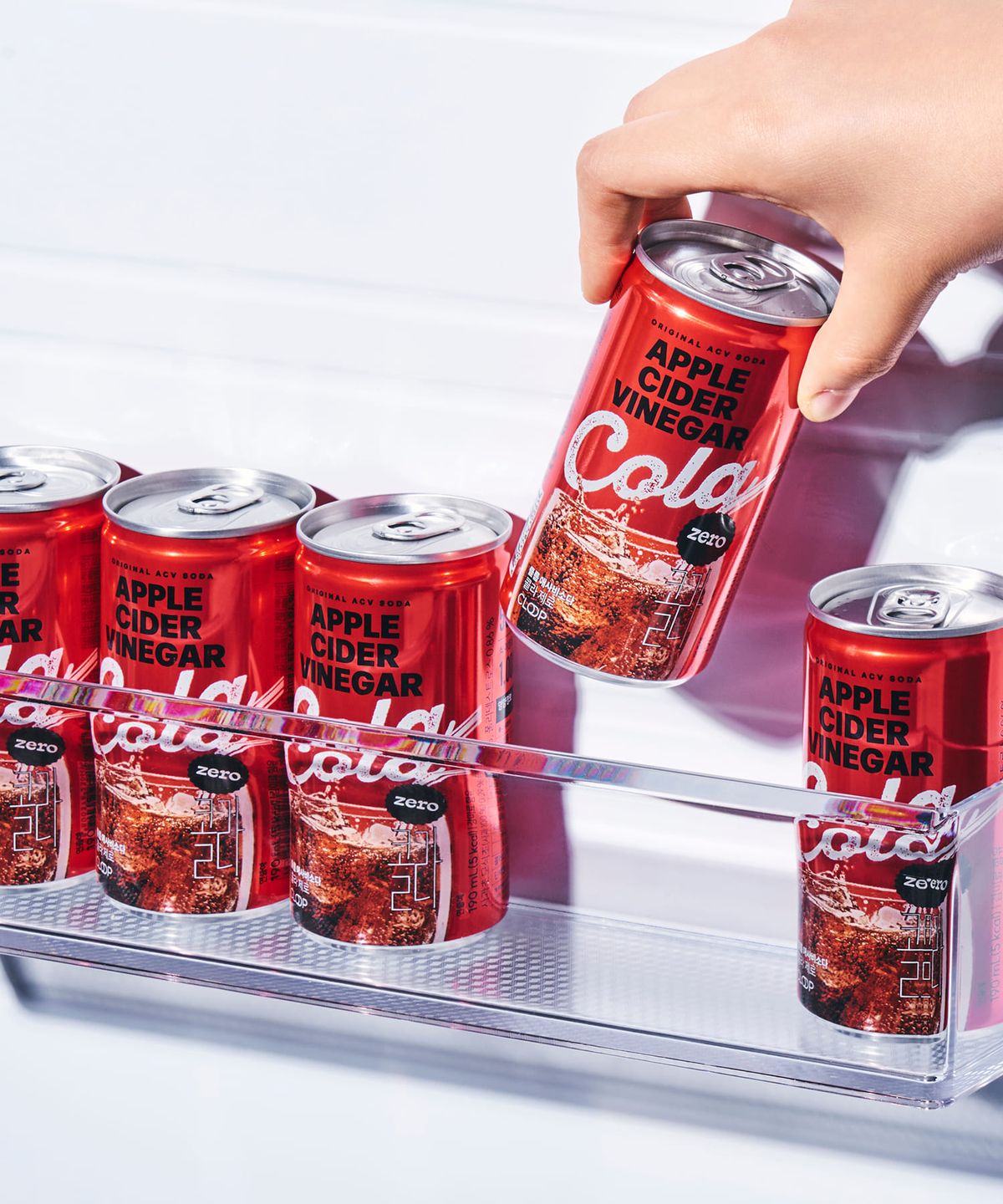클룹(CLOOP) 애사비소다 제로 콜라 탄산음료 190ml 24개입 미니캔 음료