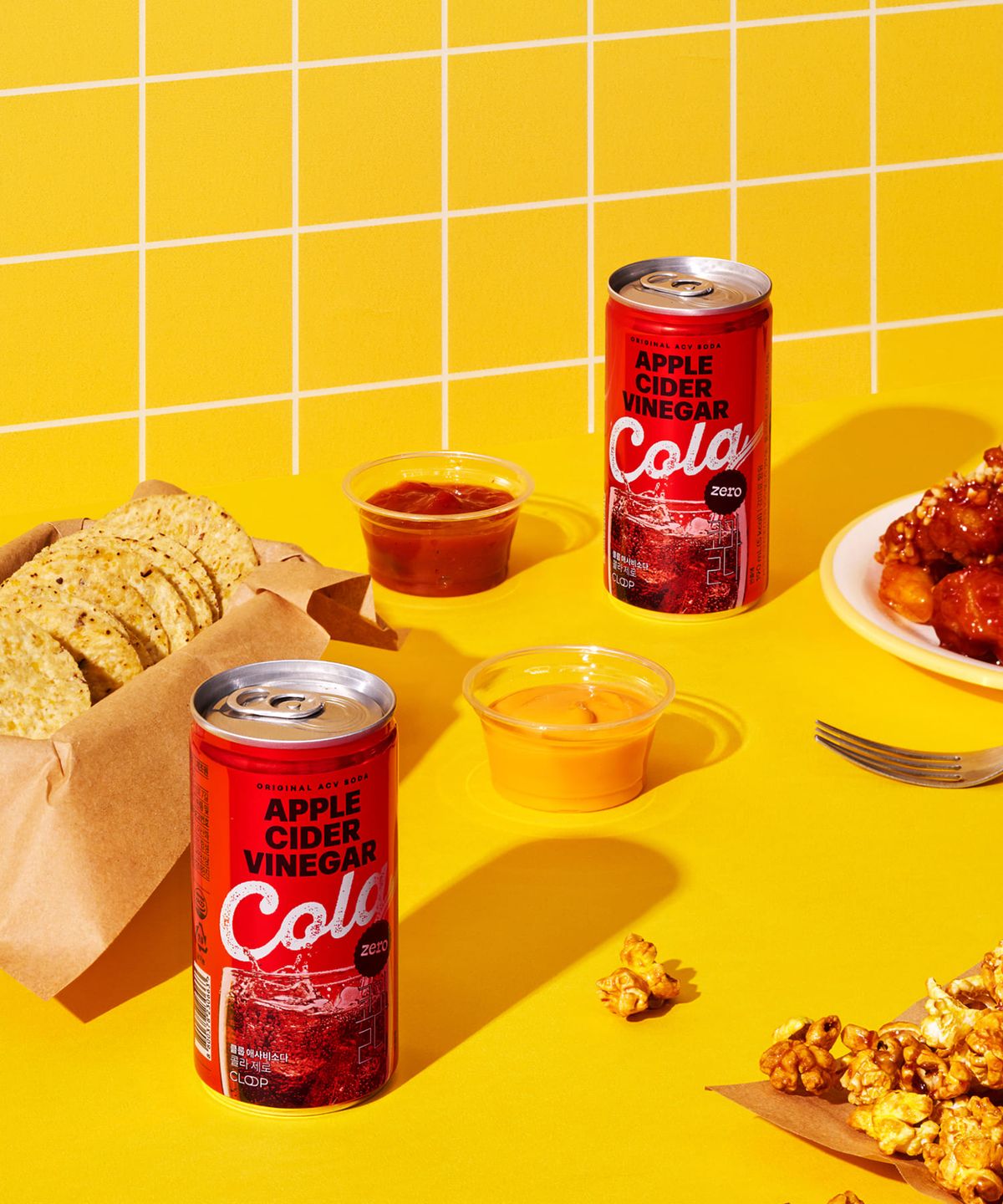 클룹(CLOOP) 애사비소다 제로 콜라 탄산음료 190ml 24개입 미니캔 음료