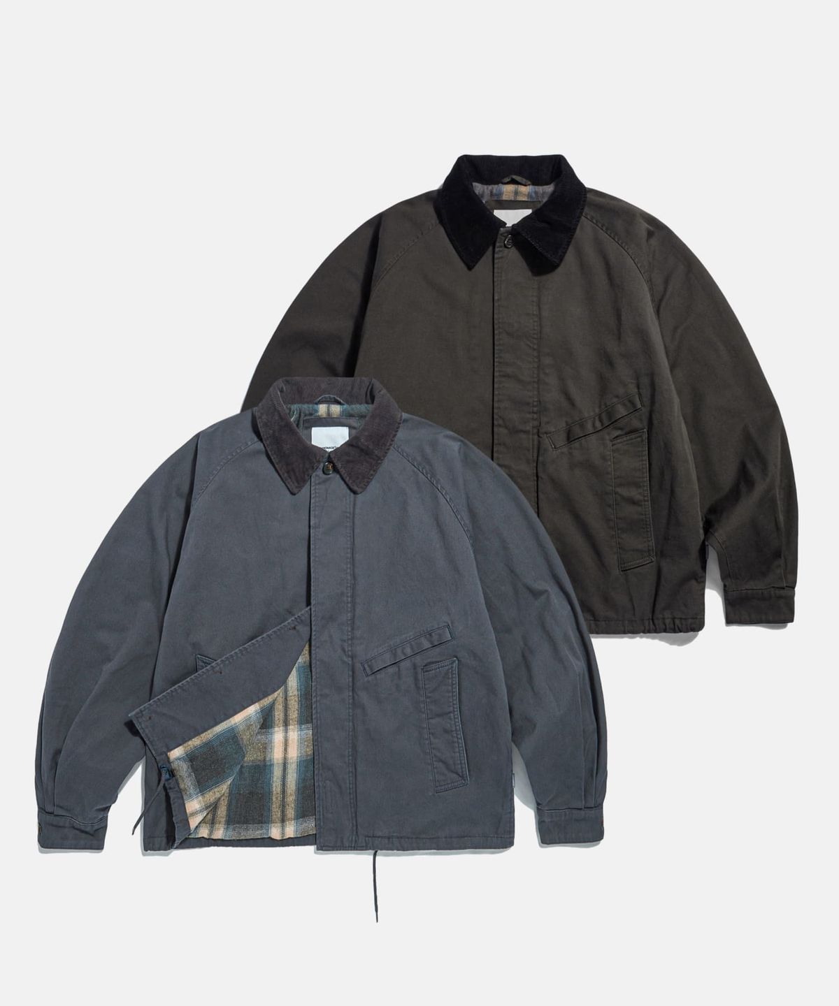 에스피오나지(ESPIONAGE) Short Hunting Jacket Charcoal
