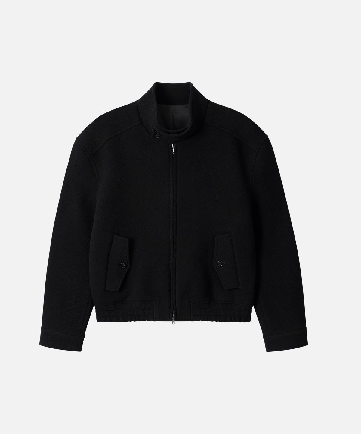 드로우핏(DRAW FIT) 울 블렌드 해링턴 자켓 [BLACK]