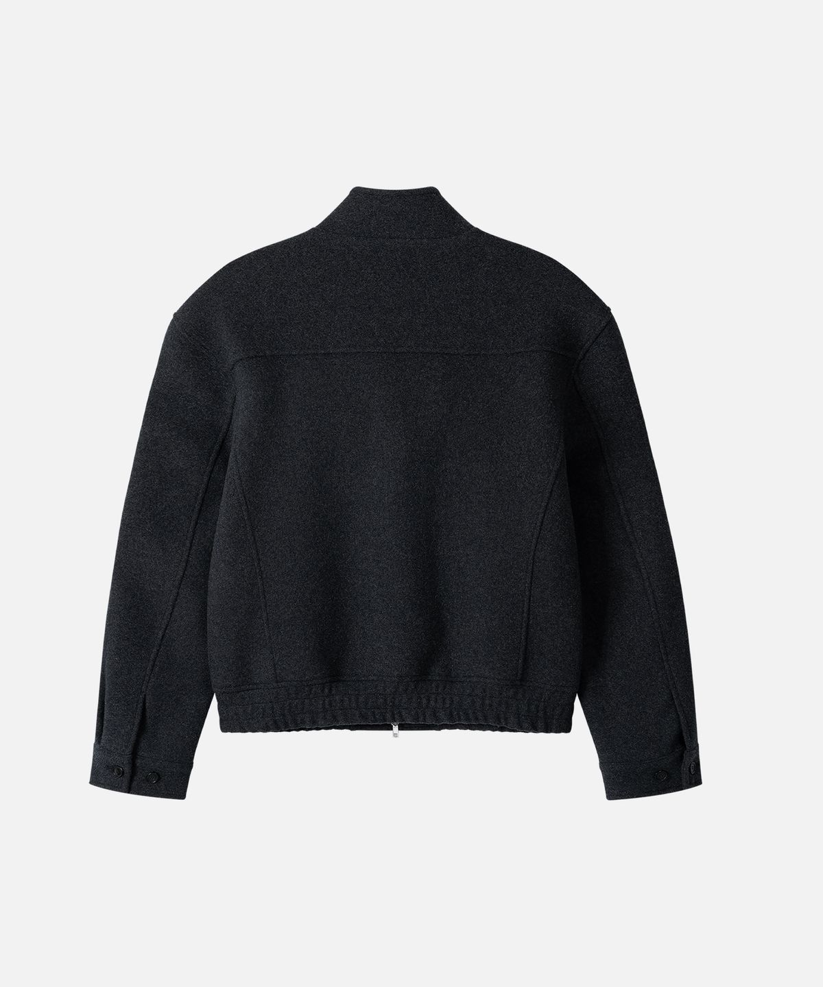 드로우핏(DRAW FIT) 울 블렌드 해링턴 자켓 [M.CHARCOAL]