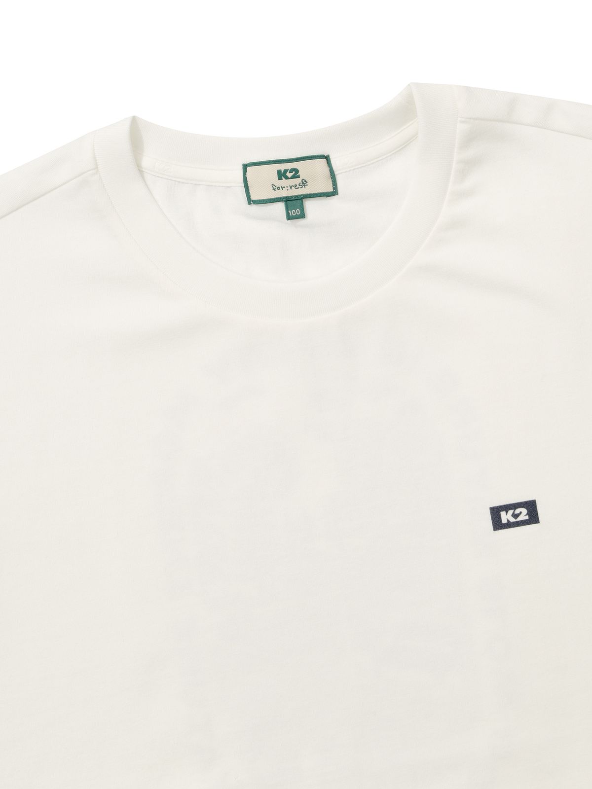 케이투(K2) FOR:REST 반팔 그래픽 티셔츠 (공용)_Off White_KMU26245W3