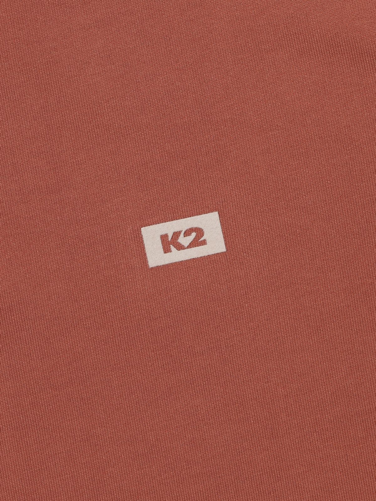 케이투(K2) FOR:REST 반팔 그래픽 티셔츠 (공용)_TERRA COTTA_KMU262454E