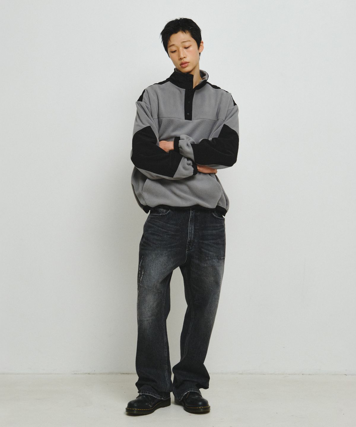 엔도어(ENDOOR) Drift Fleece Pullover (Gray)