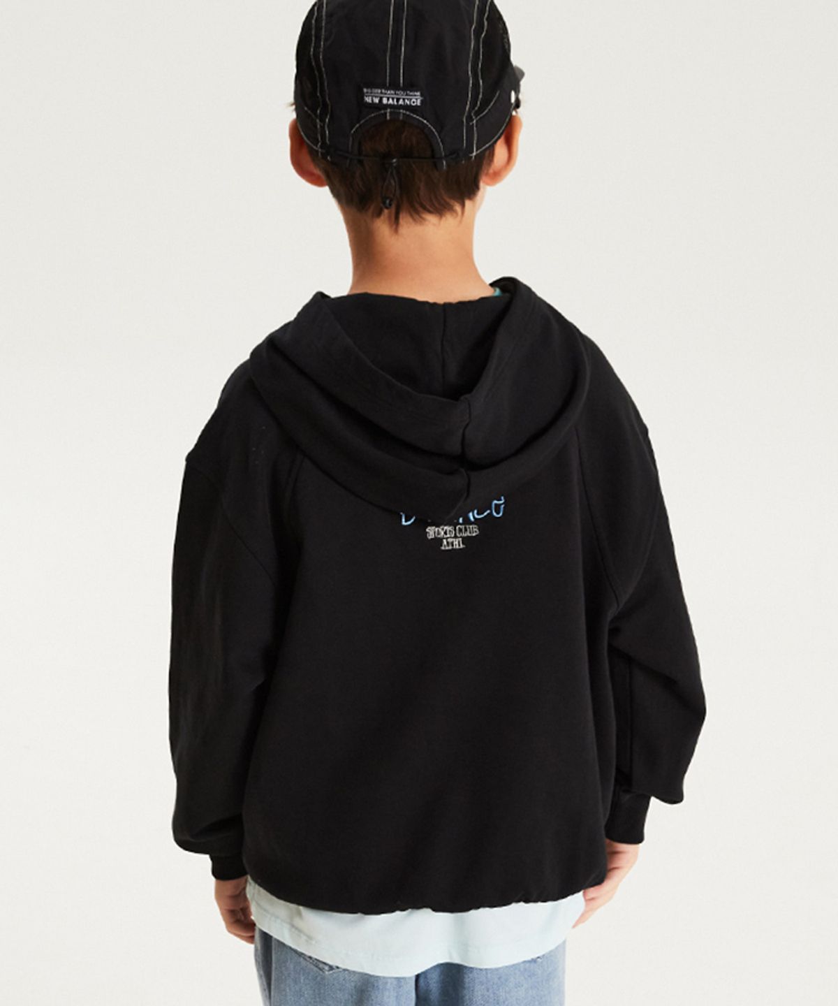 뉴발란스 키즈(NEWBALANCEKIDS) 레터 포인트 후드티 NK9CG4905U19