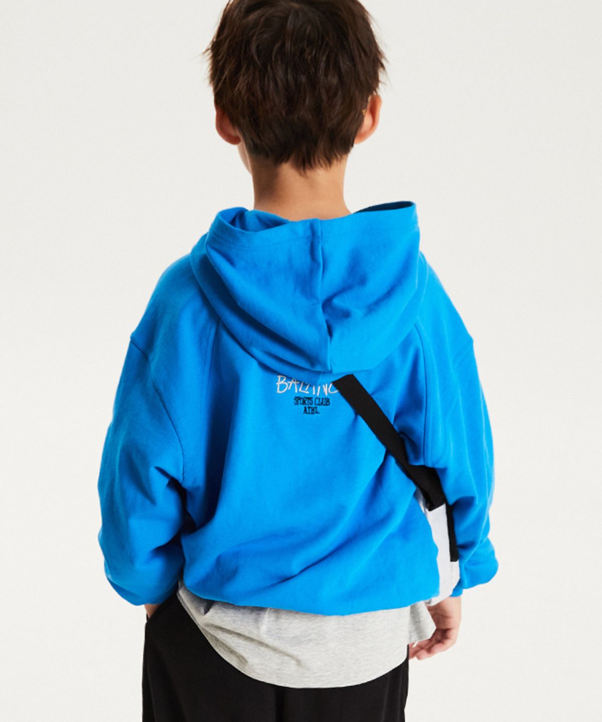 뉴발란스 키즈(NEWBALANCEKIDS) 레터 포인트 후드티 NK9CG4905U50