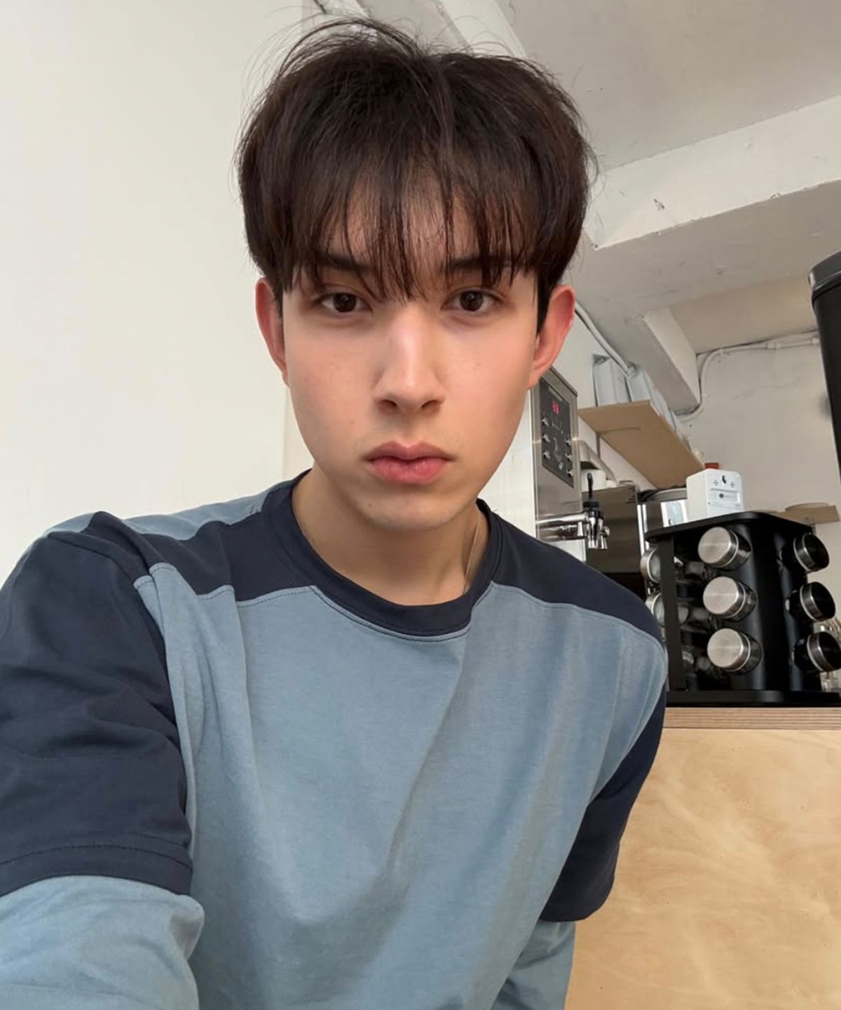 피알씨에스에스(PRCSS) Double Layer Long Sleeve - Blue