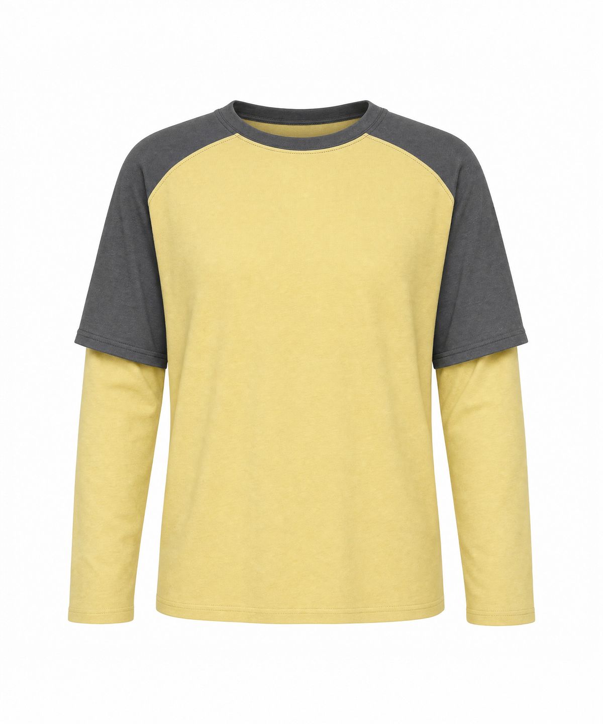 피알씨에스에스(PRCSS) Double Layer Long Sleeve - Yellow