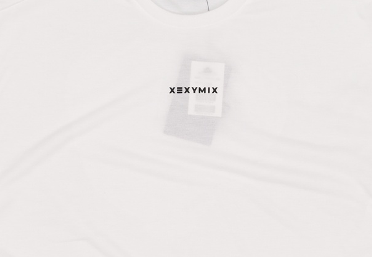 젝시믹스(XEXYMIX) 루즈핏 크롭 롱슬리브 아이보리 S
