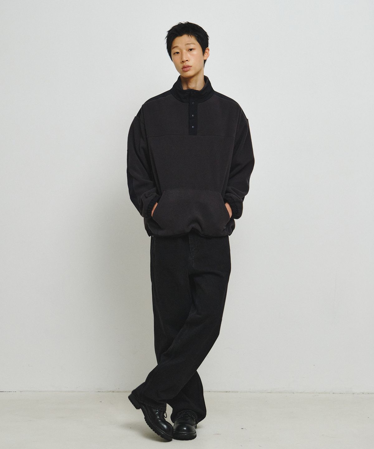 엔도어(ENDOOR) Drift Fleece Pullover (Dark Gray)