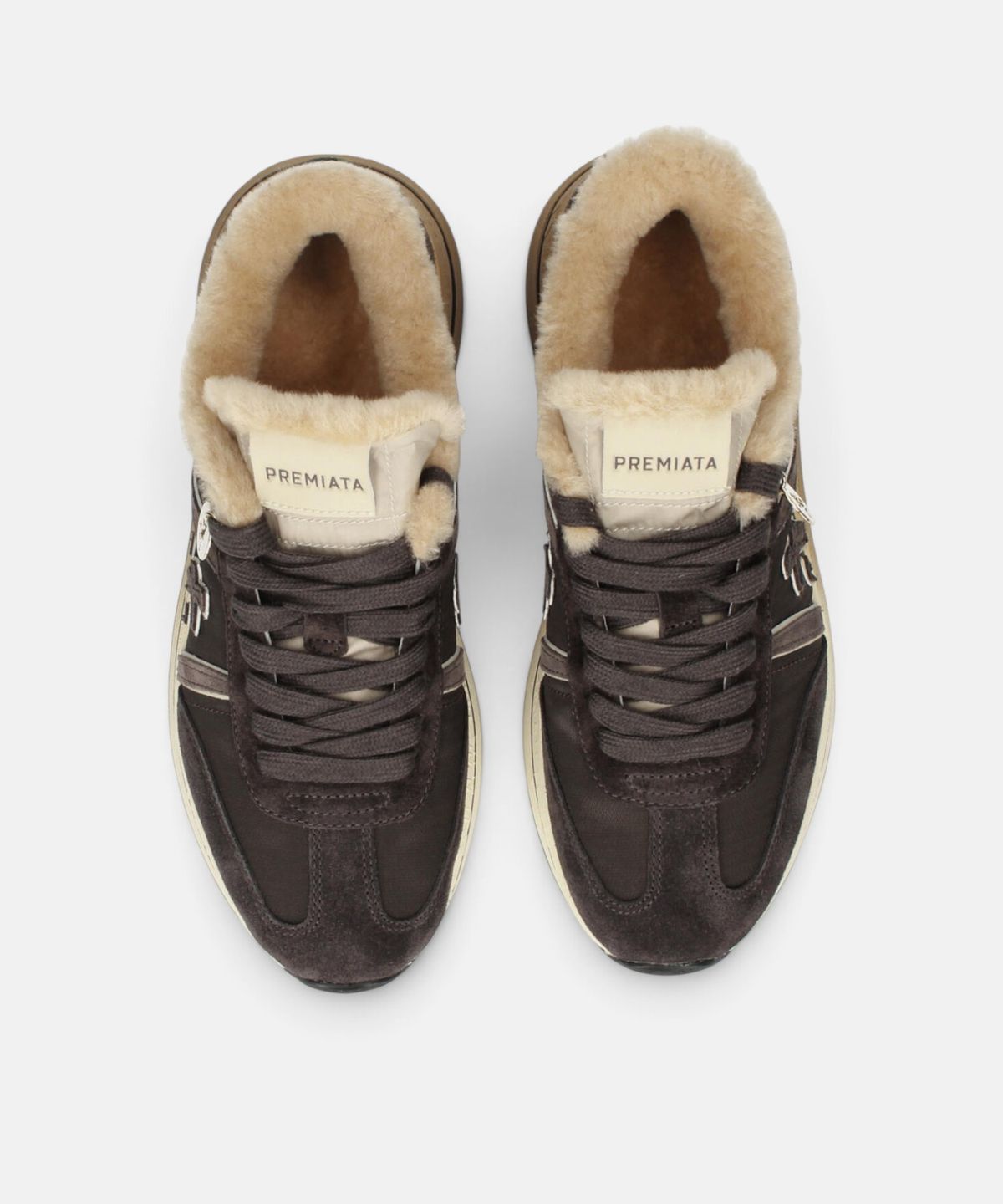 프리미아타(PREMIATA) [26FW][BETHCOIN] 진한 브라운 여성 베스코인 스니커즈