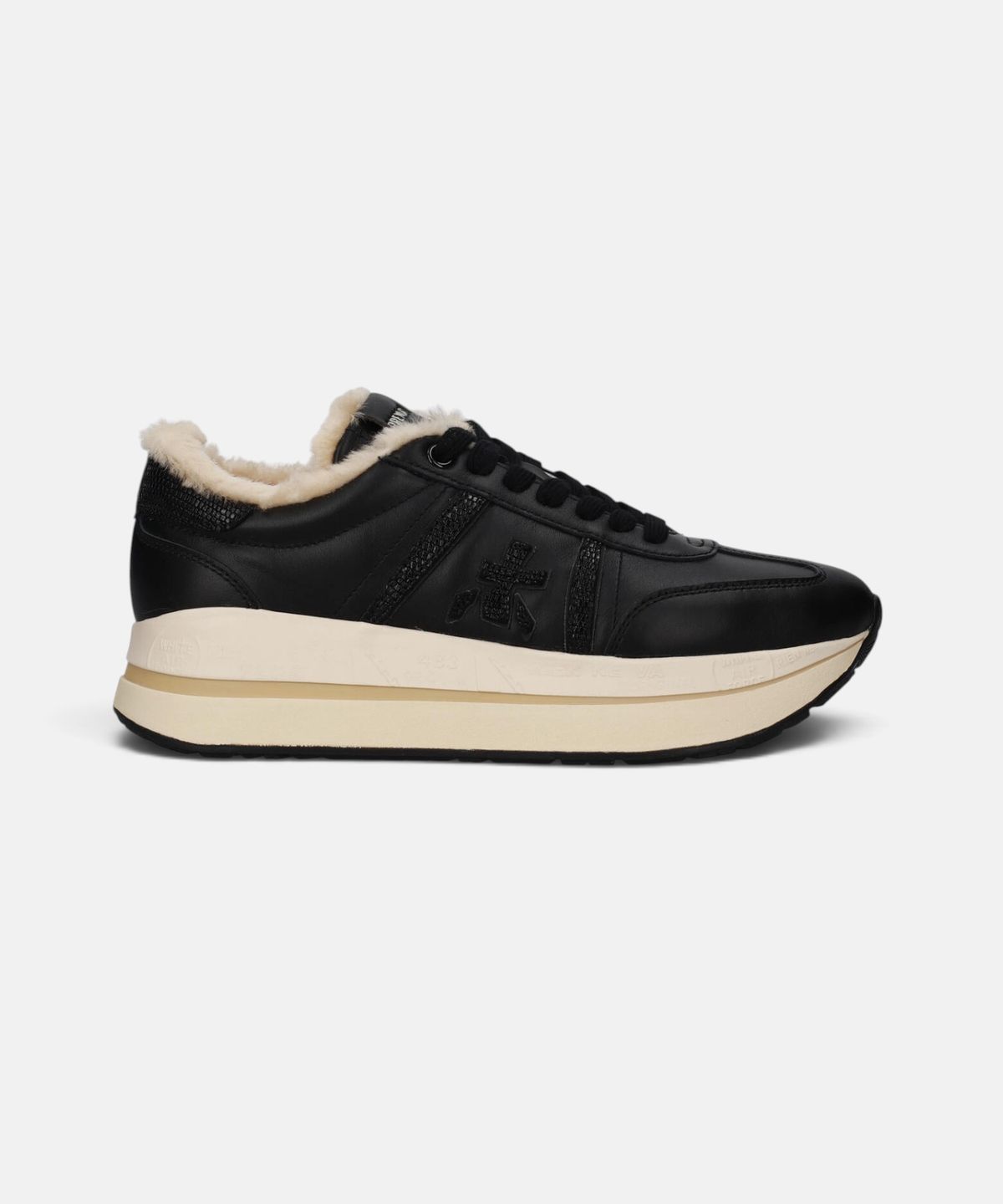 프리미아타(PREMIATA) [26FW][BETHCOIN] 블랙 여성 베스코인 스니커즈