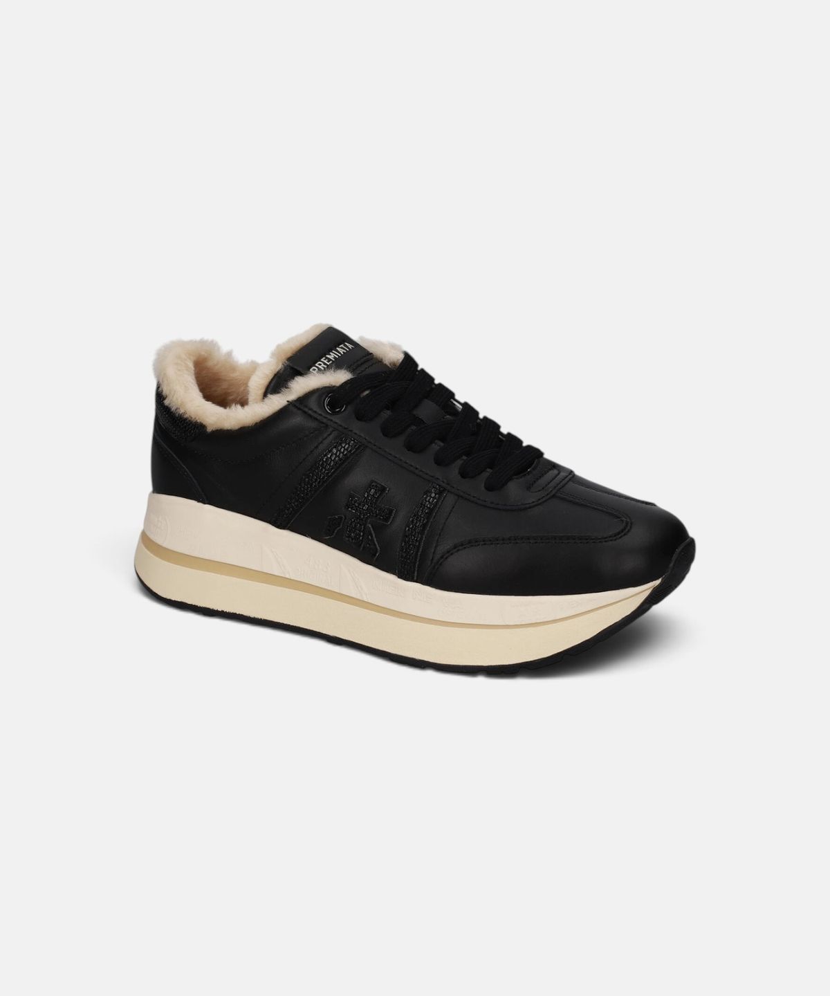 프리미아타(PREMIATA) [26FW][BETHCOIN] 블랙 여성 베스코인 스니커즈