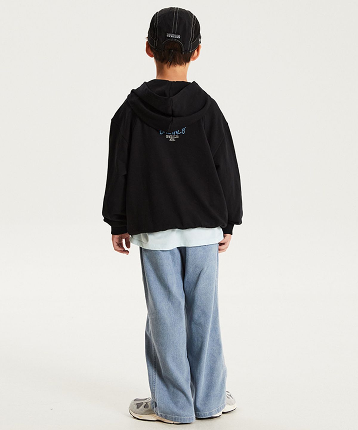 뉴발란스 키즈(NEWBALANCEKIDS) 스트레이트 데님 팬츠 NK9TG4903U56