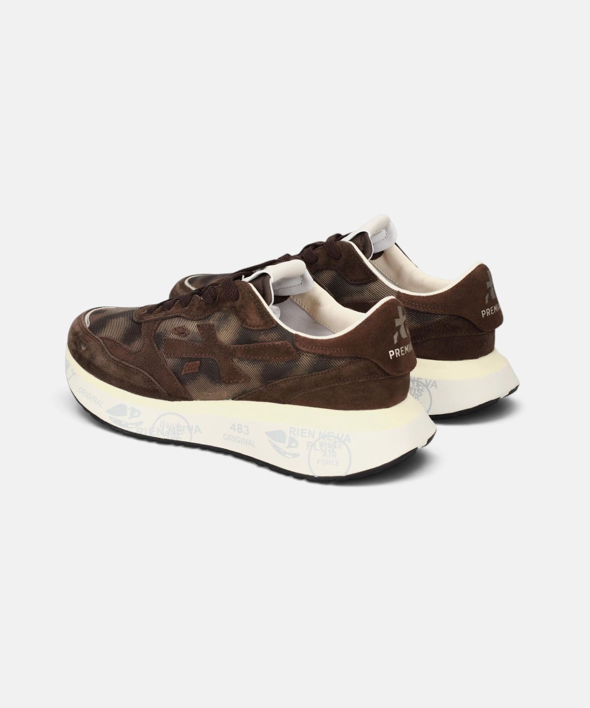 프리미아타(PREMIATA) [26FW][LAURYN] 진한 브라운 여성 로린 스니커즈