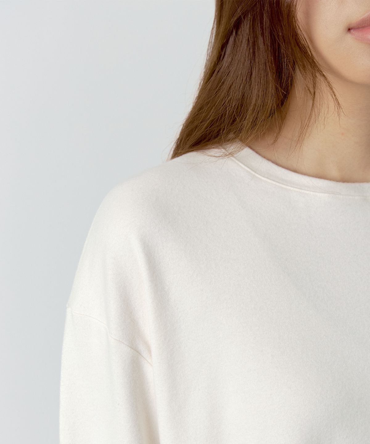 안아(AN-A) italian cotton long sleeve tee