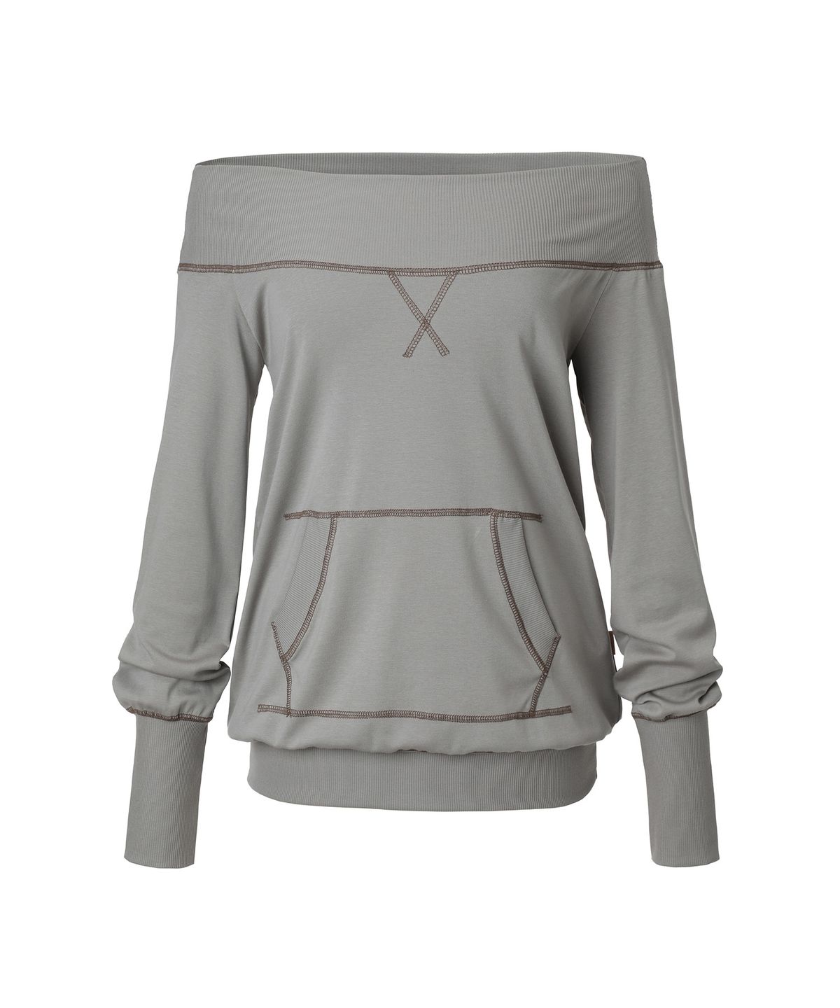 미레코(MIRECO) POCKET STITCH OFF-SHOULDER OPS GREIGE