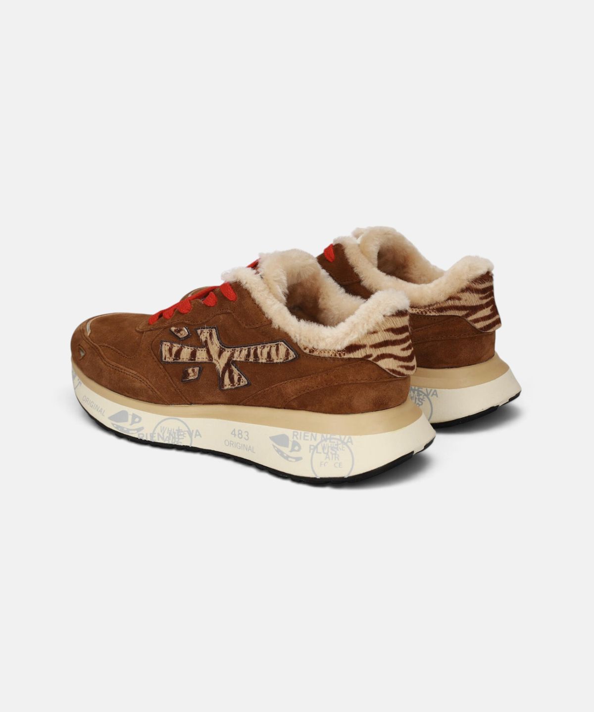 프리미아타(PREMIATA) [26FW][LAURYN] 브라운 여성 로린 스니커즈