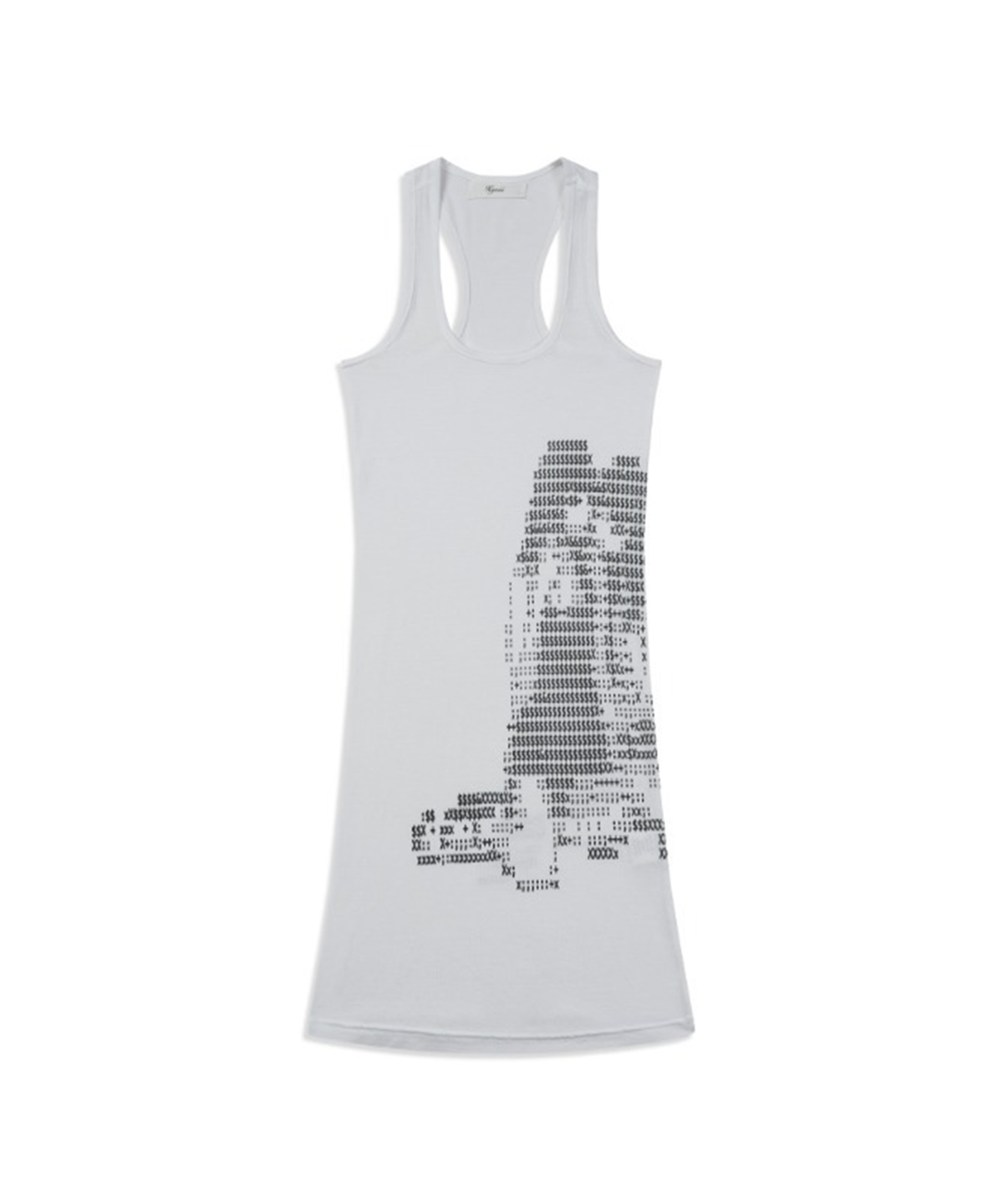 쿄이(KYOIII) TWIN GIRL TANK DRESS(WHITE)