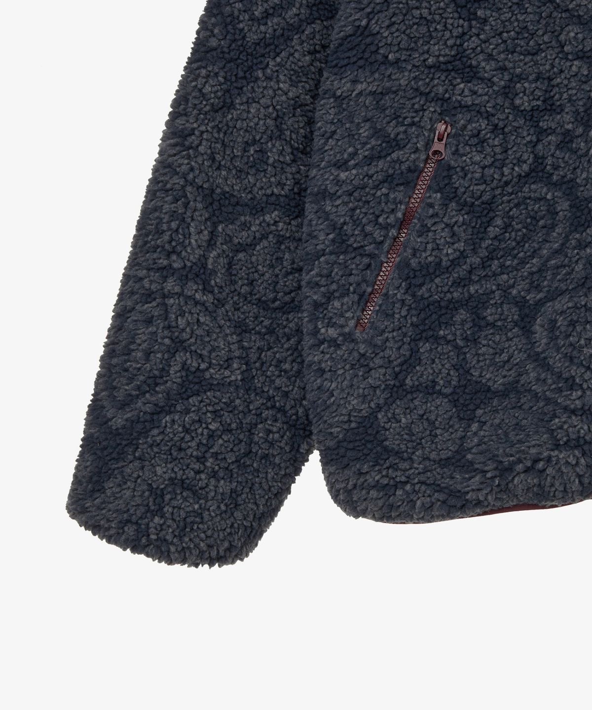 에이이에이이(AEAE) DUMBLE FLEECE JACKET [NAVY]